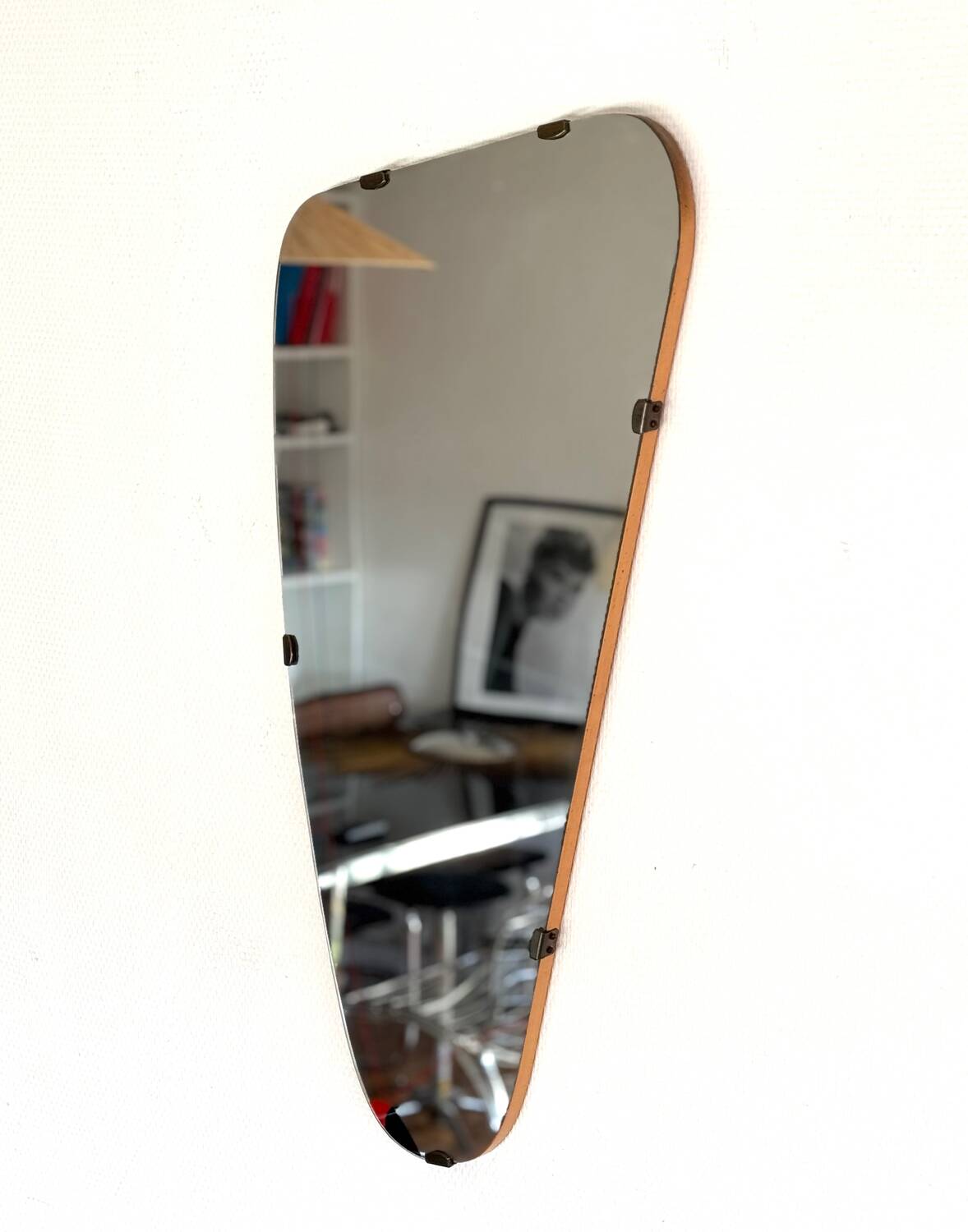 Miroir asymétrique vintage