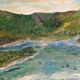 Peinture paysage exotique