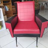 Set of 2 50s armchairs