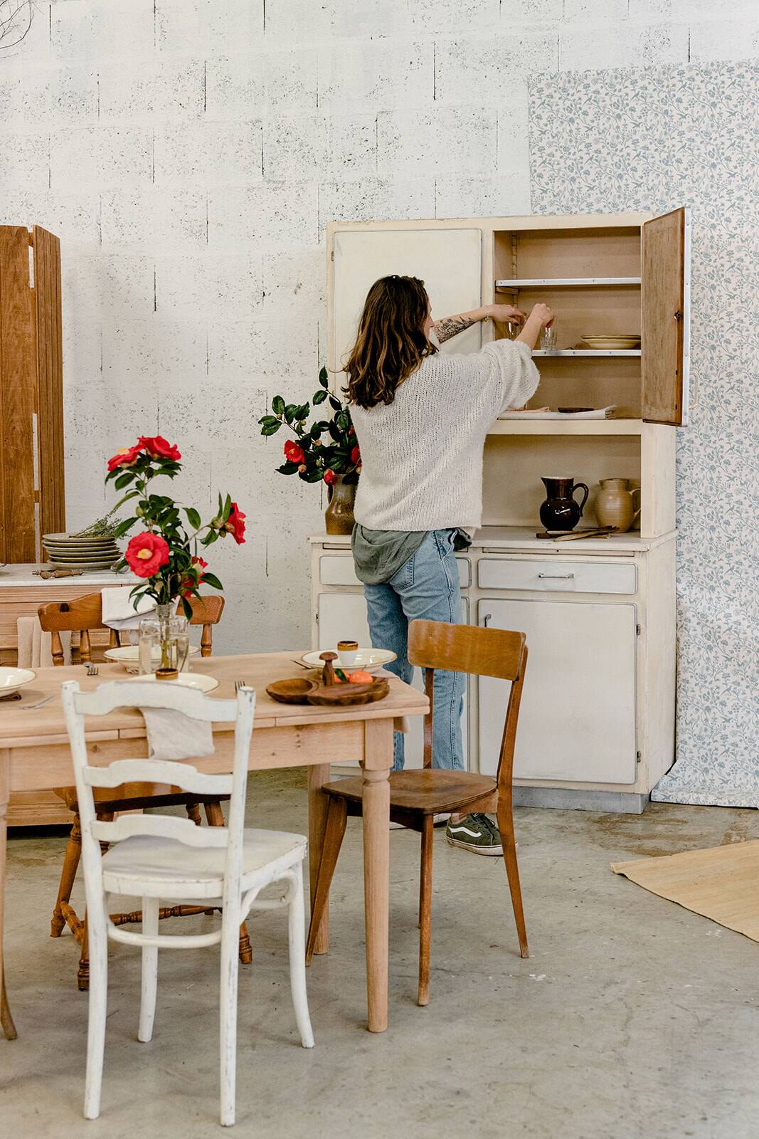 Vintage wooden table