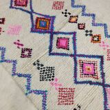 Handmade Moroccan Berber rug 253 X 143 CM