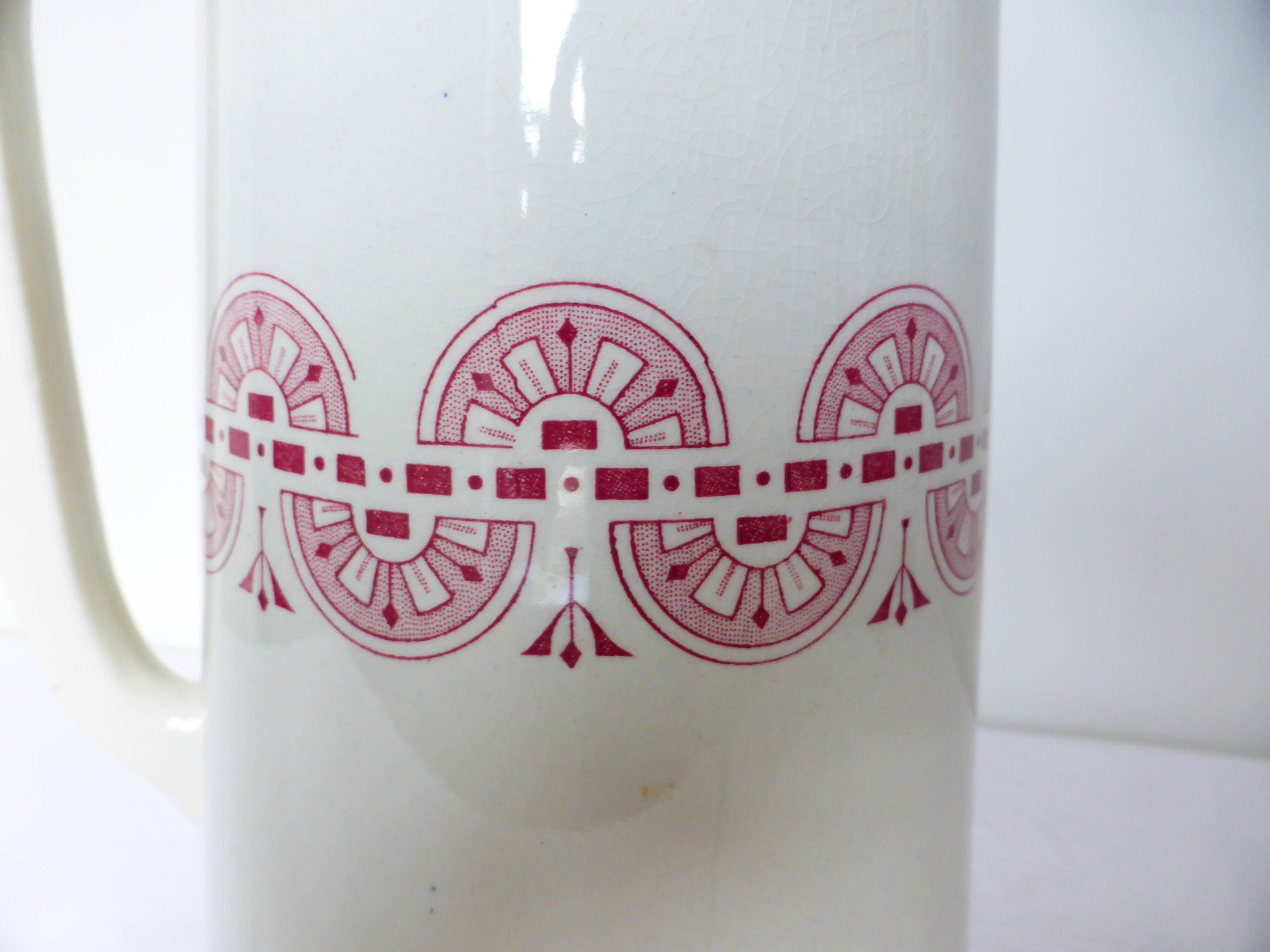 Gien iron clay jug jug Tangier model 210796