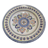 Plat peint à la main