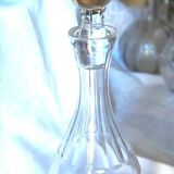 Large crystal carafe with a beautiful pointed stopper