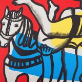 Fernand LÉGER: The parade on horseback, signed lithograph