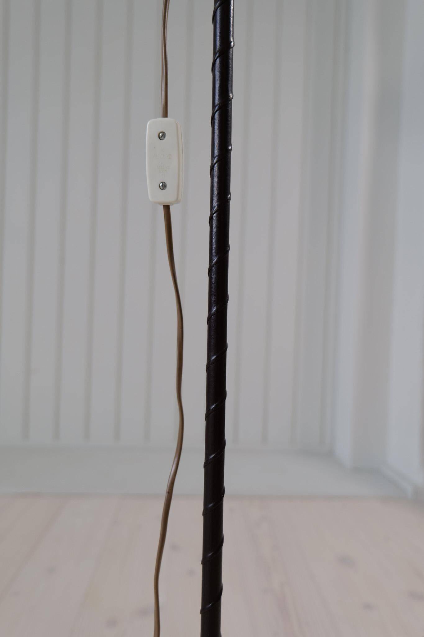 Mid-century modern floor lamp Möllers Armatur Sweden, 1960s