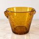 La Rochère – Amber bubble ice bucket from the 1970s