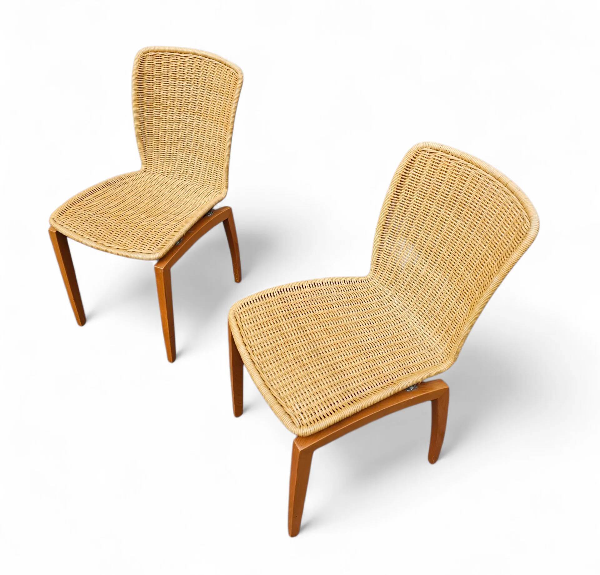 2 x Libra dining chairs by Christian Werner for Ligne Roset