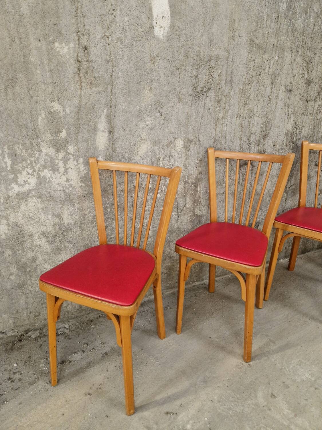 6 Baumann chairs no. 153
