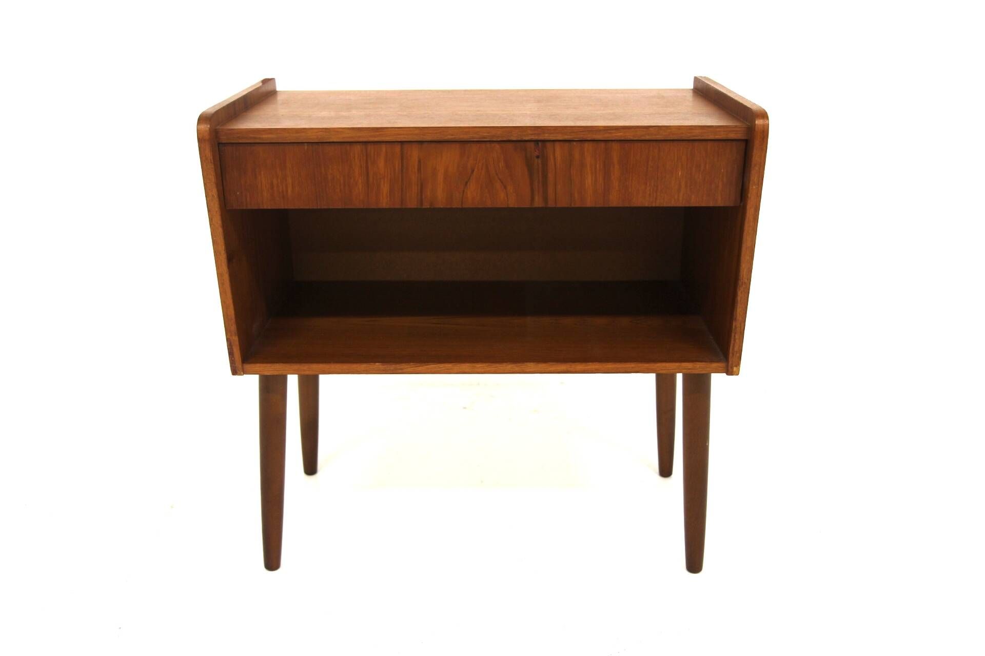 Scandinavian teak bedside table, Sweden, 1960
