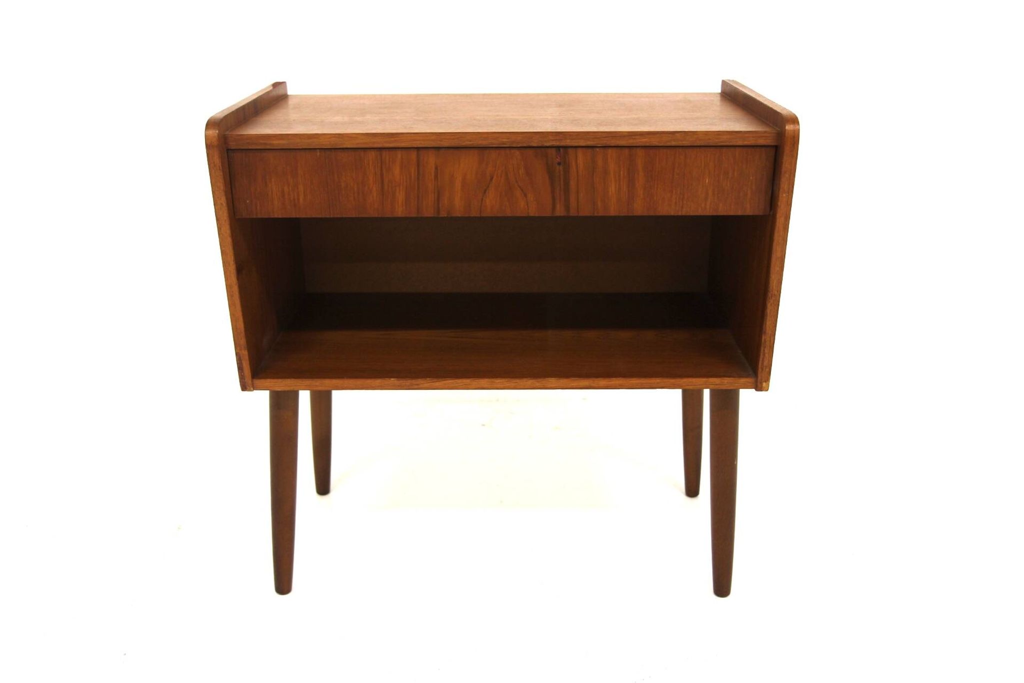 Table de chevet scandinave en teck, Suède, 1960