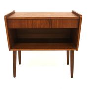 Table de chevet scandinave en teck, Suède, 1960