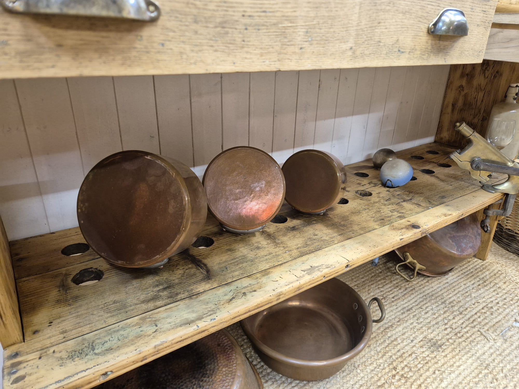 Old country shelf