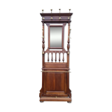Cloakroom coat rack wall, former