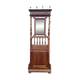 Cloakroom coat rack wall, former