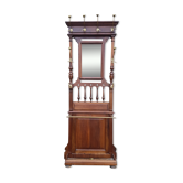 Cloakroom coat rack wall, former