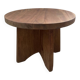 Constructivist gueridon 1950 mahogany