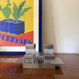 Hollywood regency Cruet-set, Manifattura Zani Italy, 1970s.