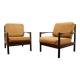 Pair of scandinavian style armchairs, 1980´s
