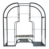 Séparateur de pièce/vitrine au design vintage