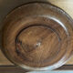 Carved wooden fruit bowl – Centrepiece with grape decoration