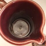 2 vintage ceramic pitchers Les Cyclades Anduze