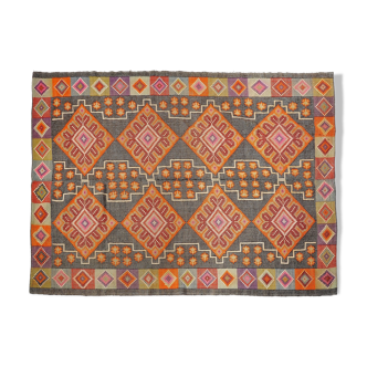 Tapis roumain en laine 200x156cm