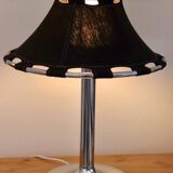 Chrome table lamp by Anna Ehrner for Ateljé Lyktan, 1970s