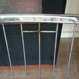 Table and four chrome chairs