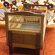 Vintage wicker children's bed 1960