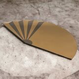 Miroir mural exclusif 'Ventaglio' de Giuseppe Raimondi pour Cristal Art Torino, années 80