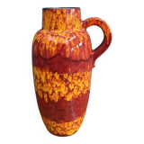 Ceramic flame vase by Scheurich Germany model 420-37