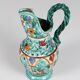 Polychrome earthenware jug