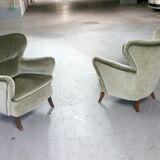 1/3 fauteuils Danois année 50 à Oreilles