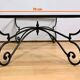 Table Basse en Fer Forgé, style Art Nouveau – 1940