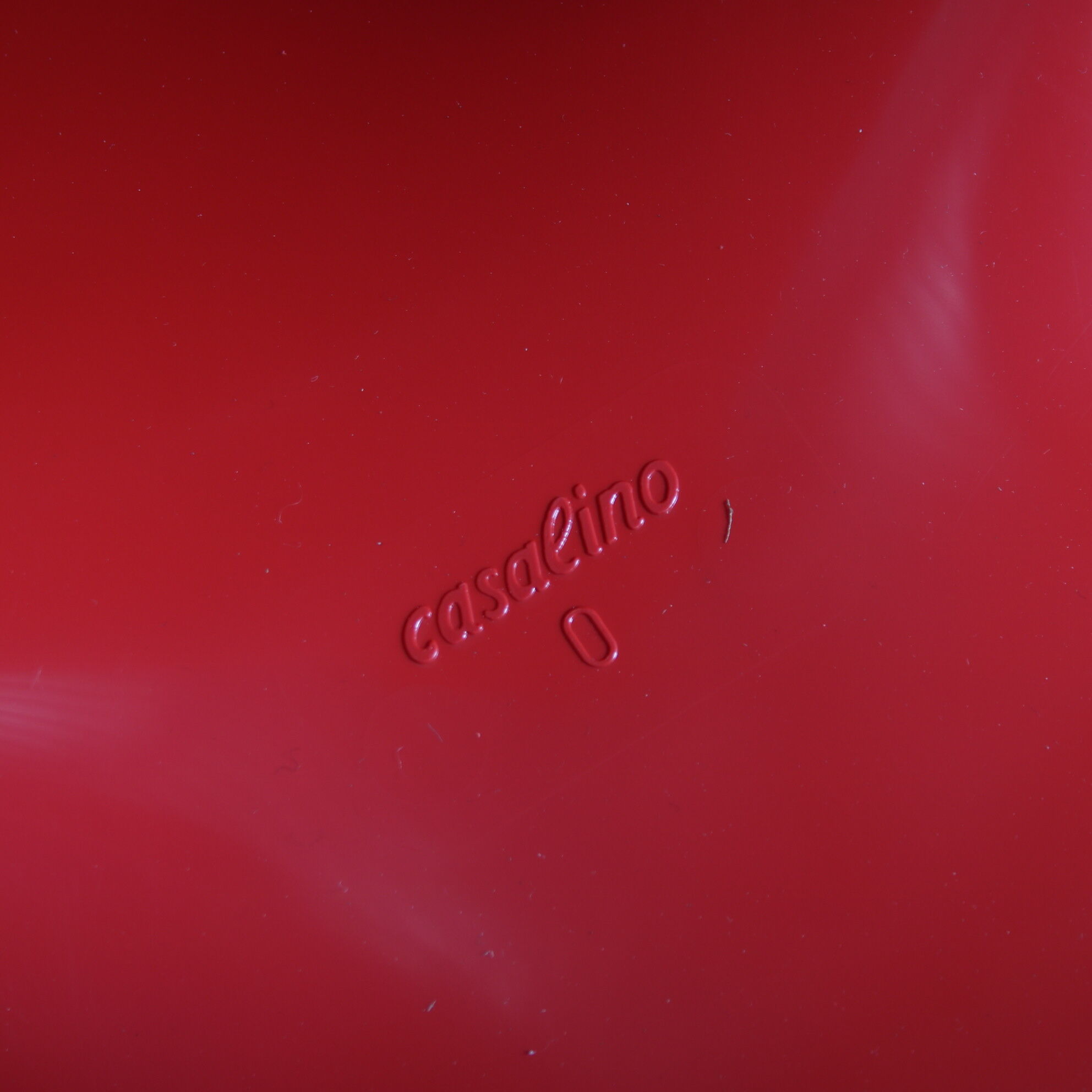 2000s Red “Casalino” children chair by Alexander Begge for Casala, Germany