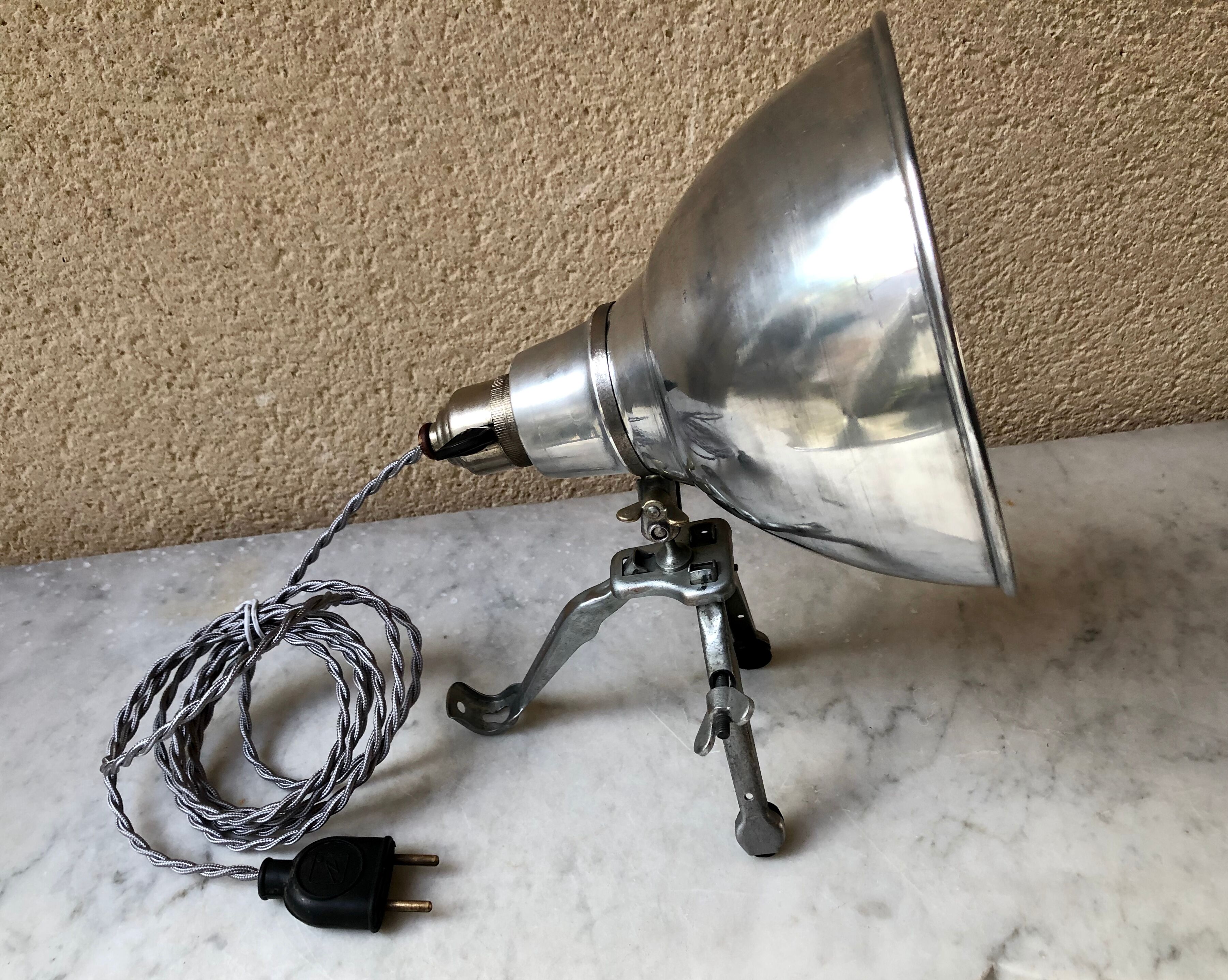 A.E.Cremer vintage 1960s cinema spot projector lamp