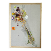 Tableau bouquet de fleurs encadré