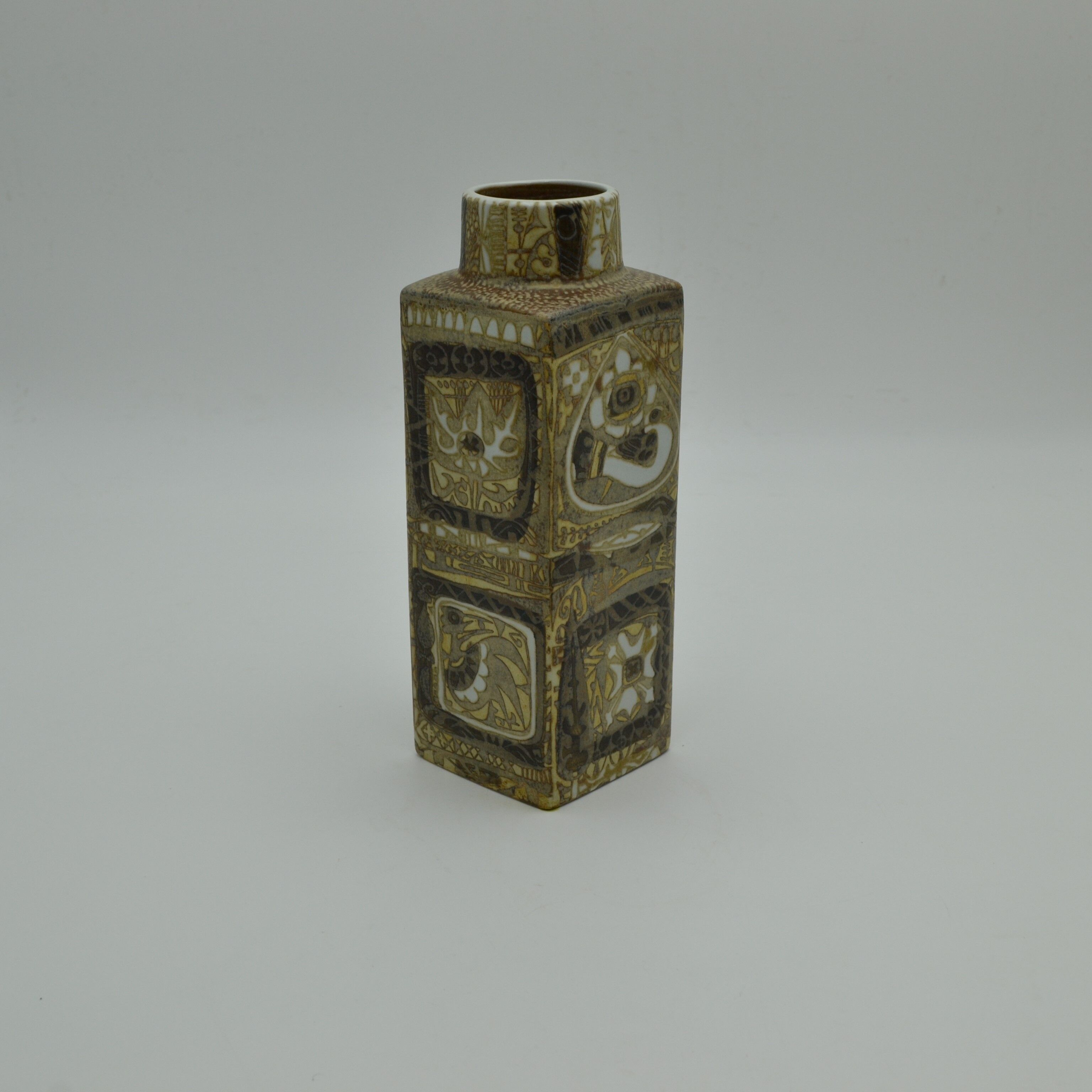 Earthenware vase from the Baca series by Nils Thorsson for Royal Copenhagen