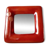 Glazed Ceramic Mirror