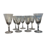 7 wine glasses Cerdagne Saint Louis