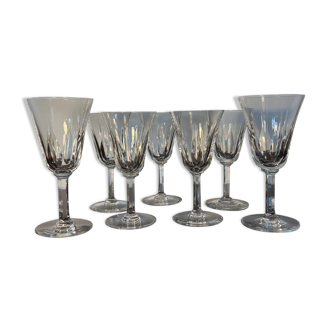 7 wine glasses Cerdagne Saint Louis