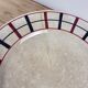 Round presentation plate Lou Basquez manufacture Saint-Amand