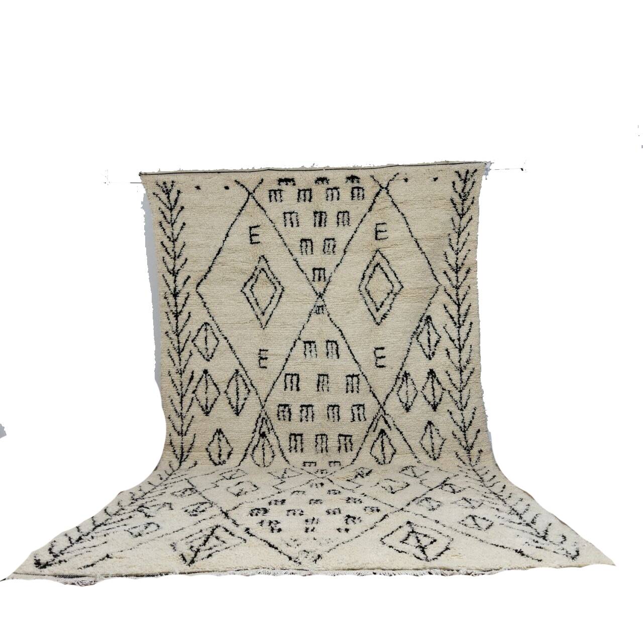 Berber abstract rug 350 X192 CM