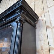 Buffet deux corps vitré – Époque Napoléon III – Bois ébonisé – XIXe siècle
