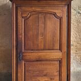 Louis XIII oak armoire / bonnetière / 18th century