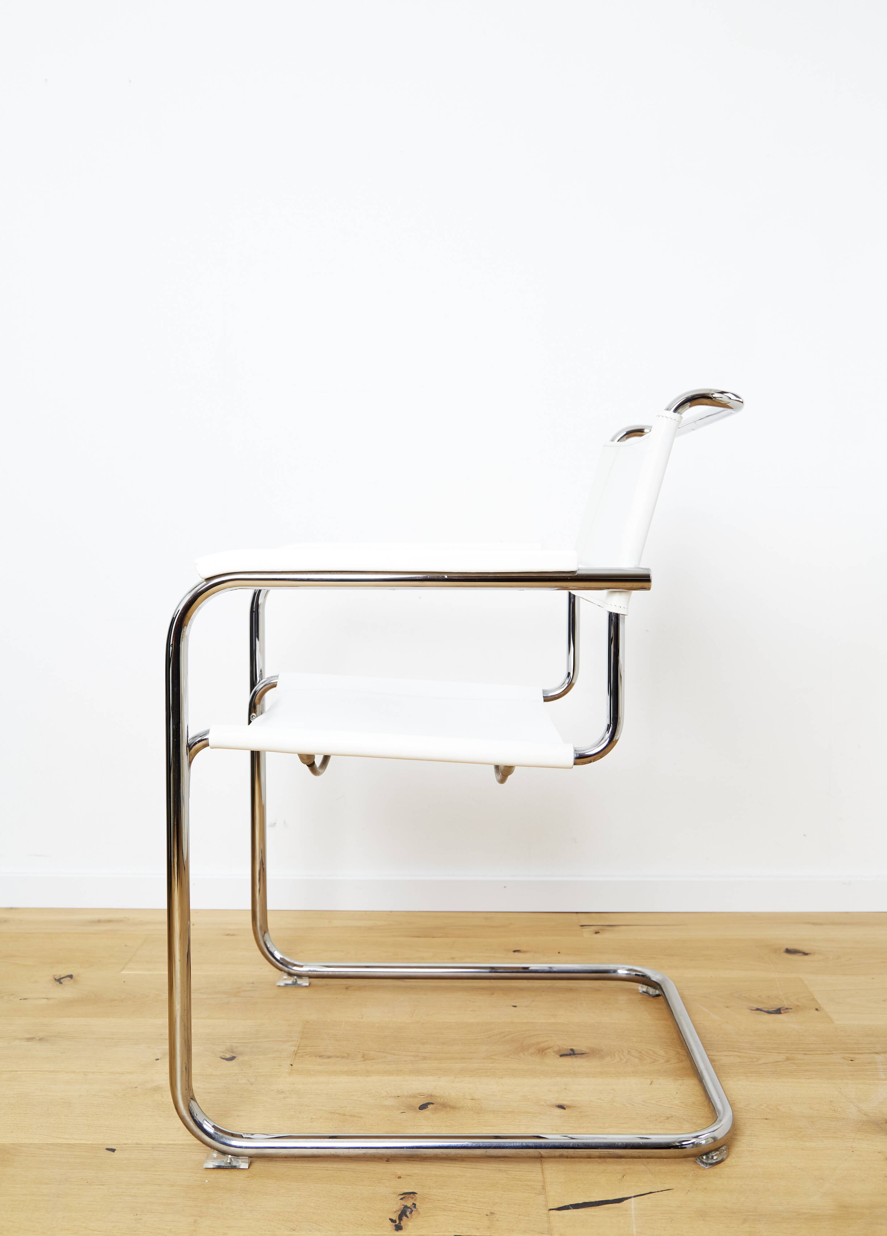Set of 4 Mart Stam Cantilever S34 for Thonet