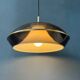 Vintage Space Age acrylic glass UFO pendant light