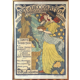 Old advertising poster "Art and decoration"