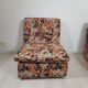 Modular sofa / Pair Armchairs - Fabric leaves - Vintage - Bonacina